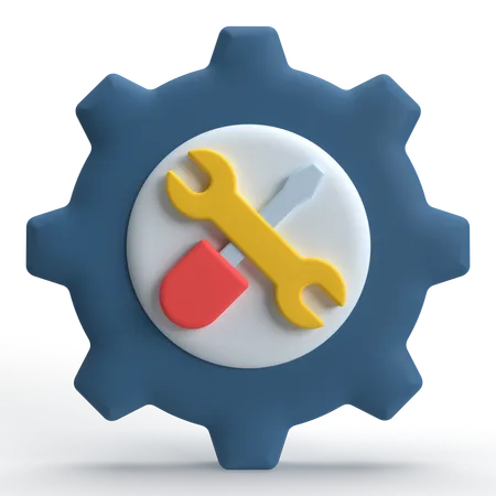 Maintenance  3D Icon