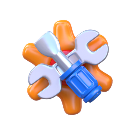 Maintenance  3D Icon
