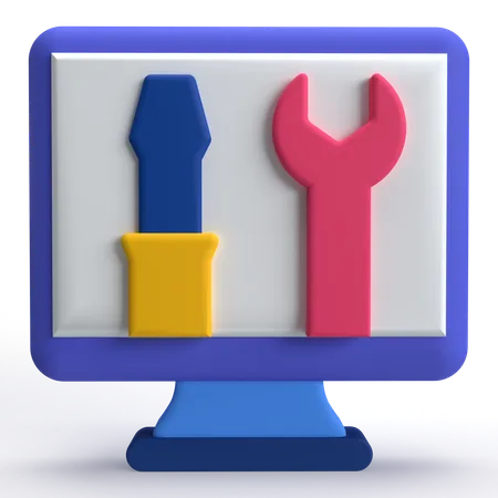 Maintenance  3D Icon