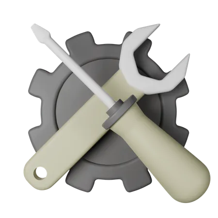 Maintenance  3D Icon