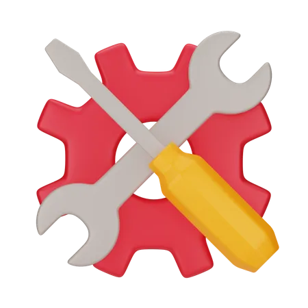 Maintenance 3D Icon