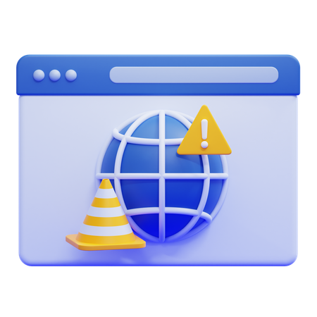 Maintenance Mode  3D Icon