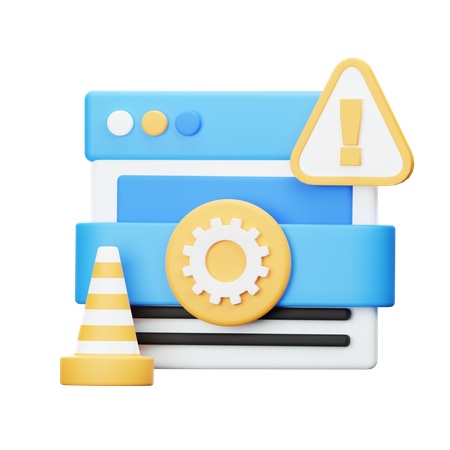 Maintenance Site  3D Icon