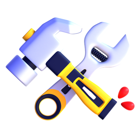 Maintenance Tool  3D Icon