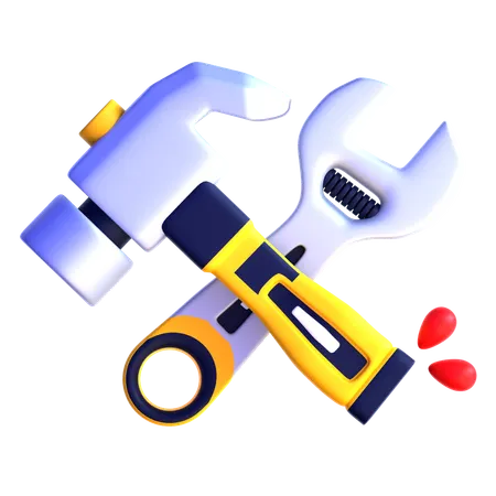 Maintenance Tool  3D Icon