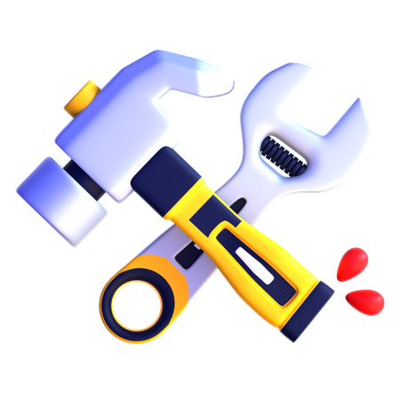 Maintenance Tool  3D Icon