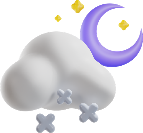 Maintenant la nuit  3D Icon