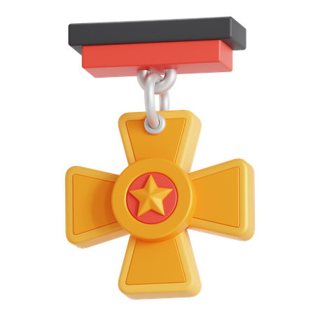 Mais medalha  3D Icon