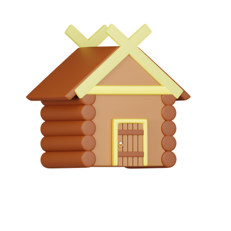 Maison  3D Icon