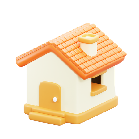 Maison  3D Icon