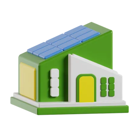 Maison  3D Icon