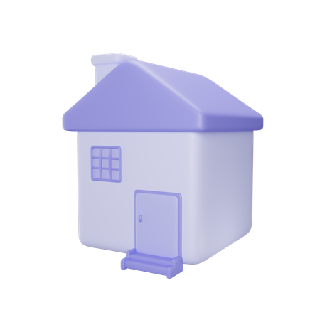 Maison  3D Icon