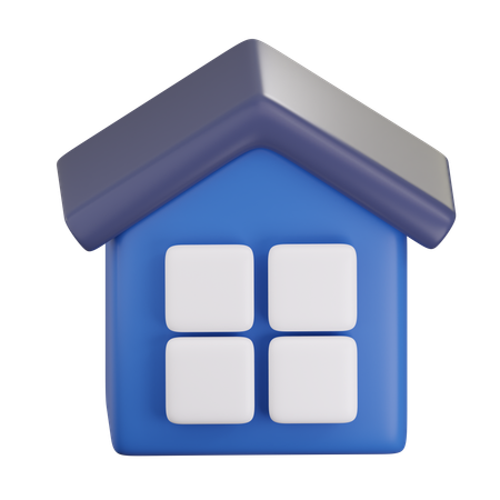 Maison  3D Icon