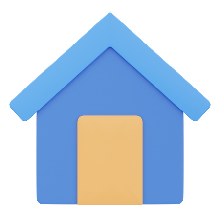 Maison  3D Icon