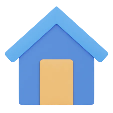 Maison  3D Icon