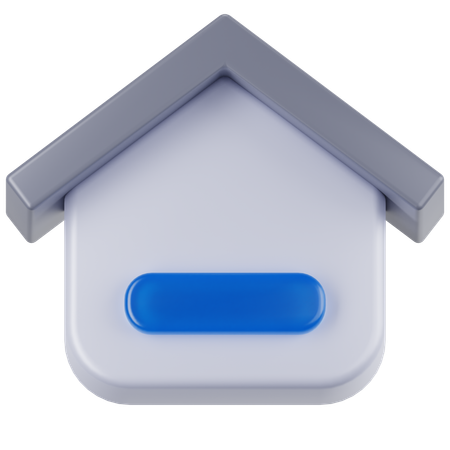 Maison  3D Icon