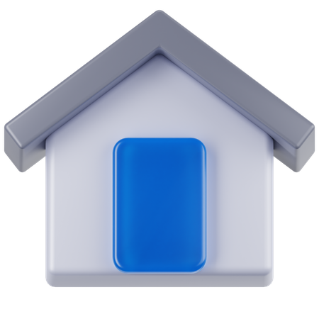 Maison  3D Icon