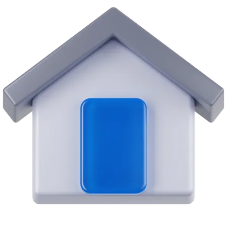 Maison  3D Icon