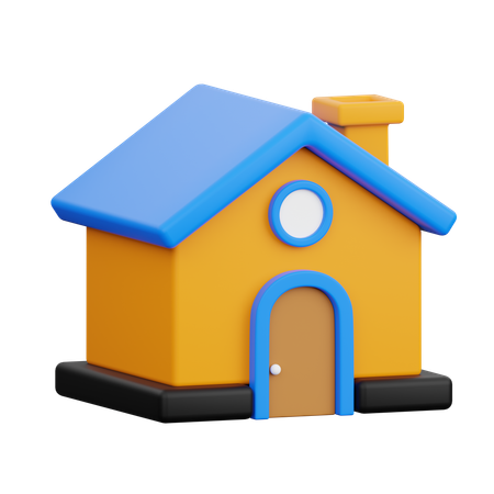 Maison  3D Icon