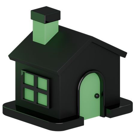 Maison  3D Icon