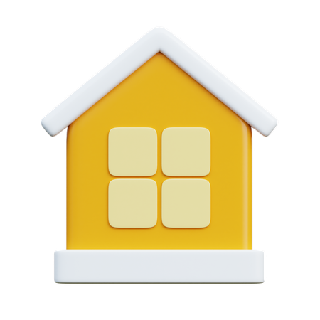 Maison  3D Icon