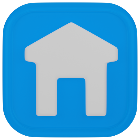 Maison  3D Icon