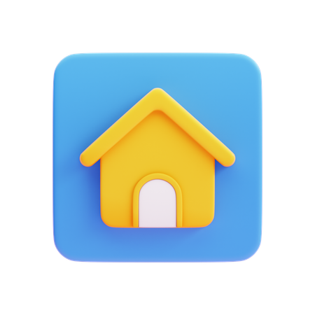 Maison  3D Icon