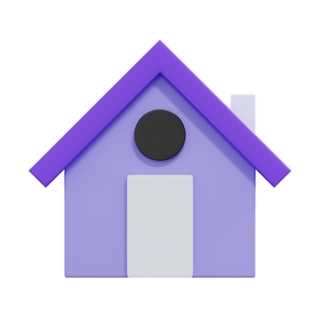 Maison  3D Icon