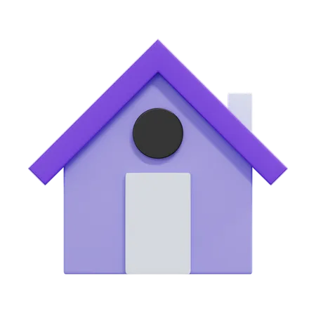 Maison  3D Icon