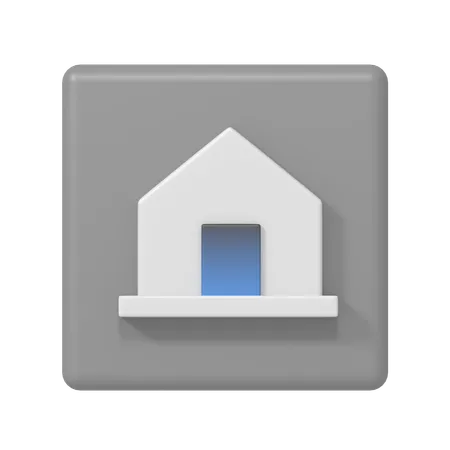 Maison  3D Icon