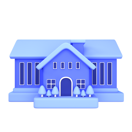 Maison  3D Icon