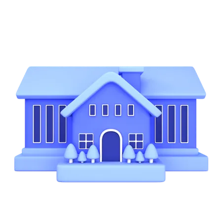 Maison  3D Icon