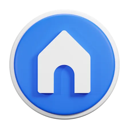 Maison  3D Icon