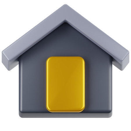 Maison  3D Icon