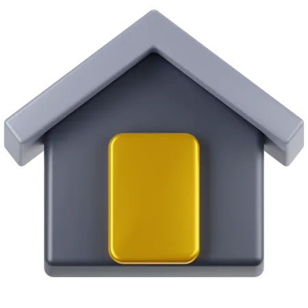 Maison  3D Icon