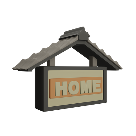 Maison  3D Icon