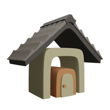 Maison  3D Icon