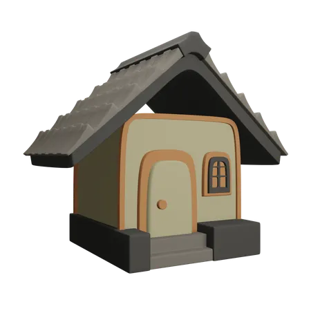 Maison  3D Icon