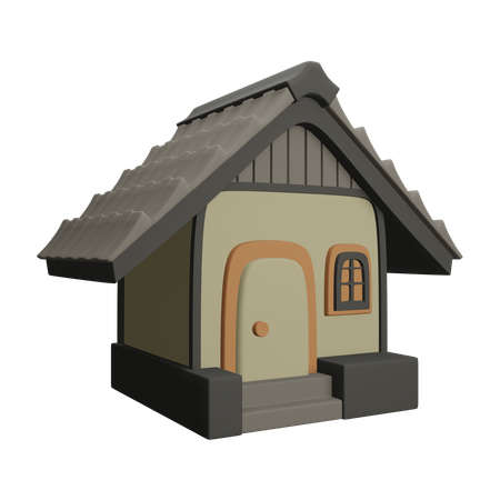 Maison  3D Icon