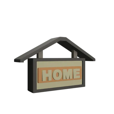 Maison  3D Icon