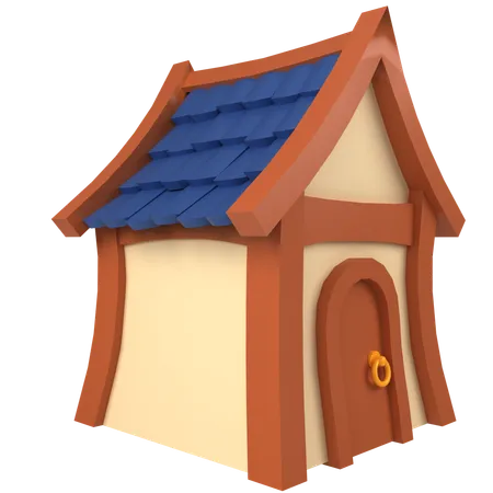 Maison  3D Icon