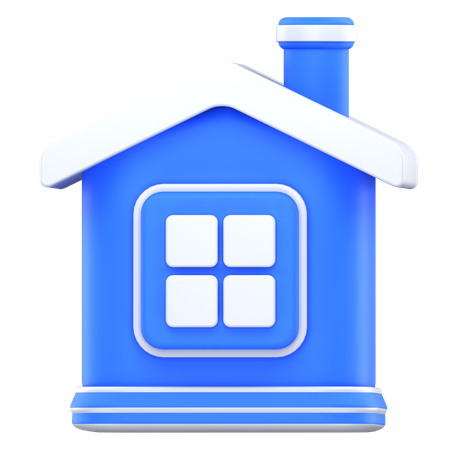 Maison  3D Icon