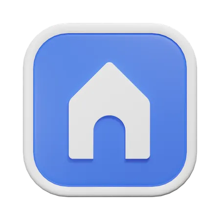 Maison  3D Icon