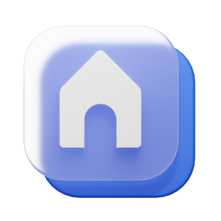 Maison  3D Icon