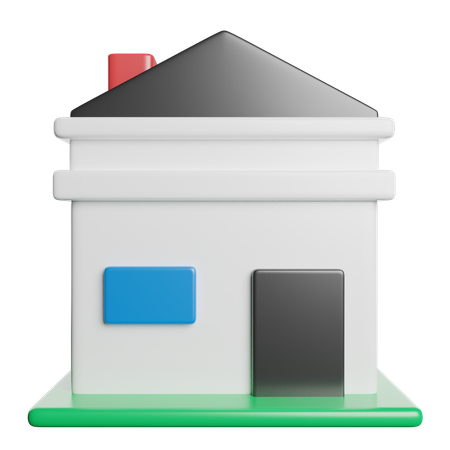 Maison  3D Icon