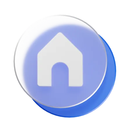 Maison  3D Icon