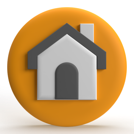 Maison  3D Icon