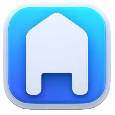 Maison  3D Icon