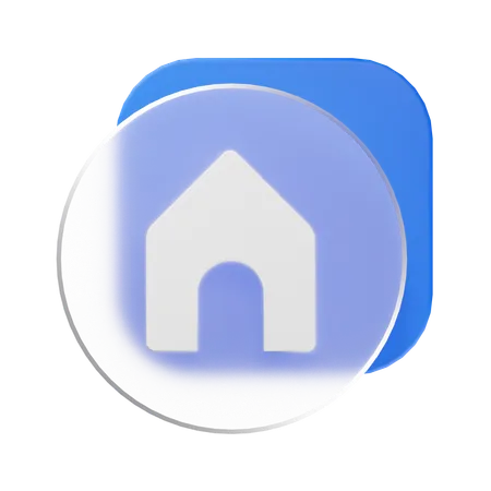 Maison  3D Icon