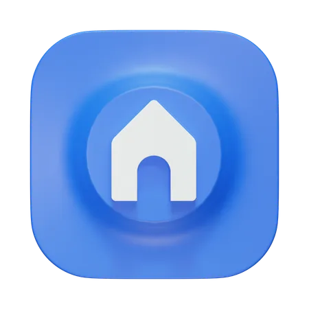 Maison  3D Icon